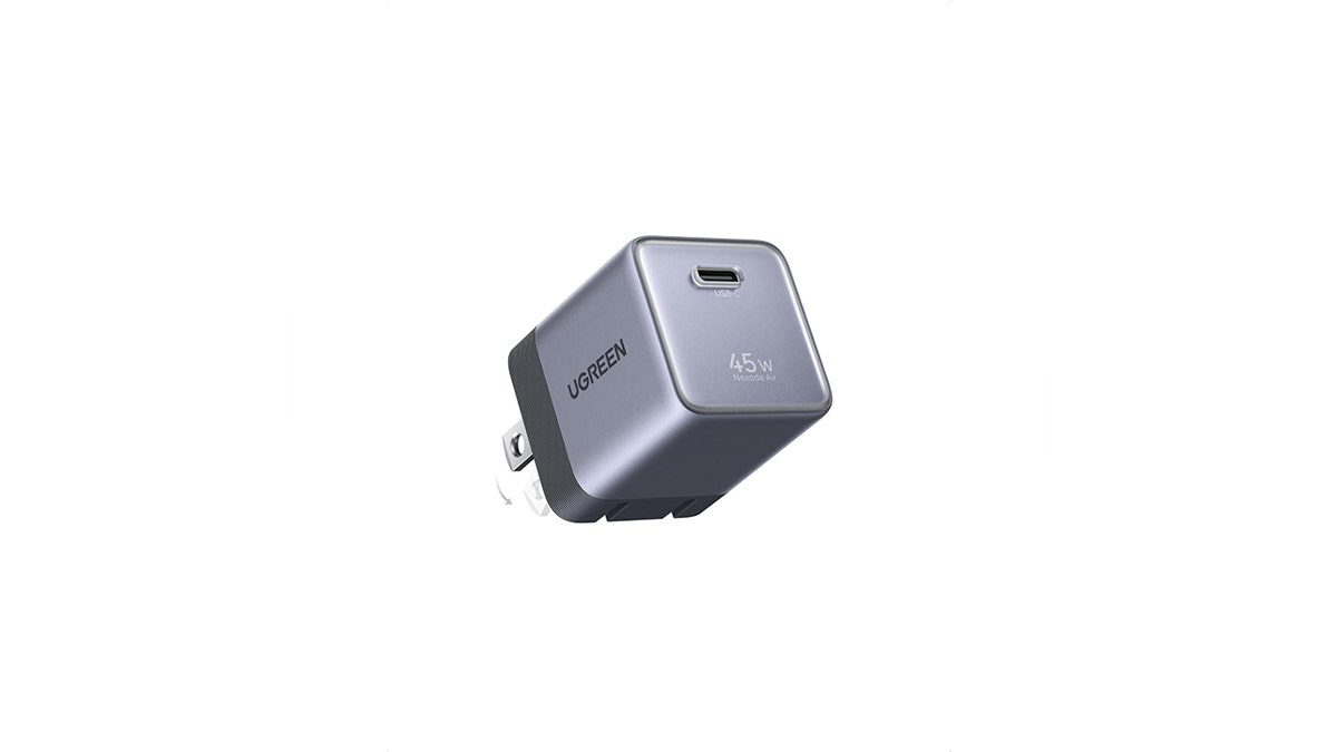 Charge your iPhone, Samsung Galaxy or Google Pixel with this compact USB-C wall charger.