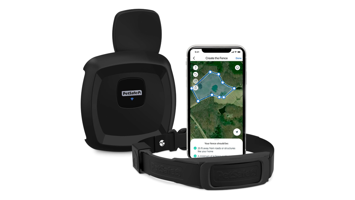 Walk your yard to set a custom GPS boundary.
