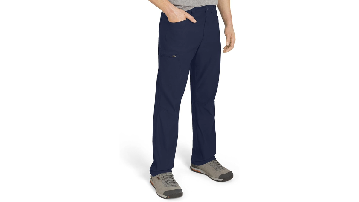 These breathable pants wick away moisture.