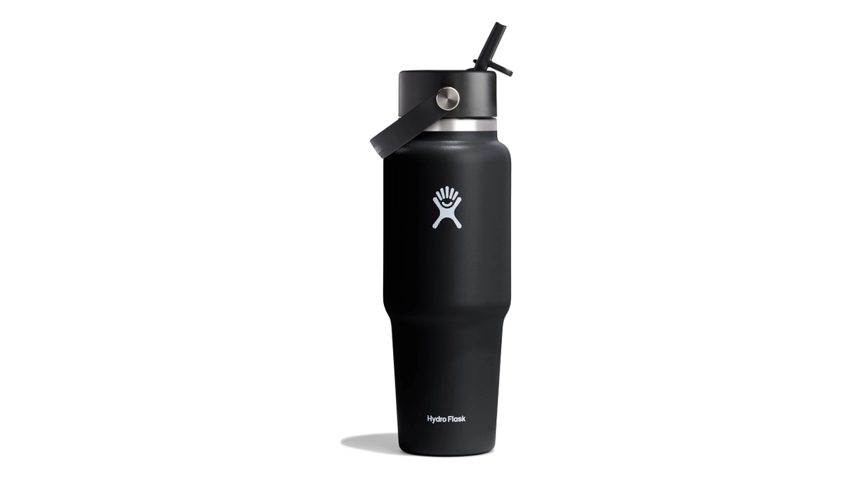 This travel bottle keeps drinks cold for up to 24 hours.