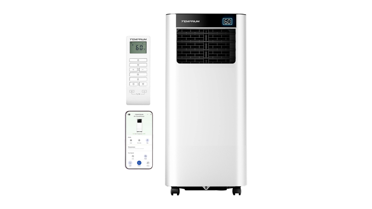 Skip the window unit installation with this air conditioner. 