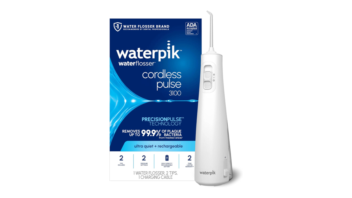 The waterproof design works in the shower.