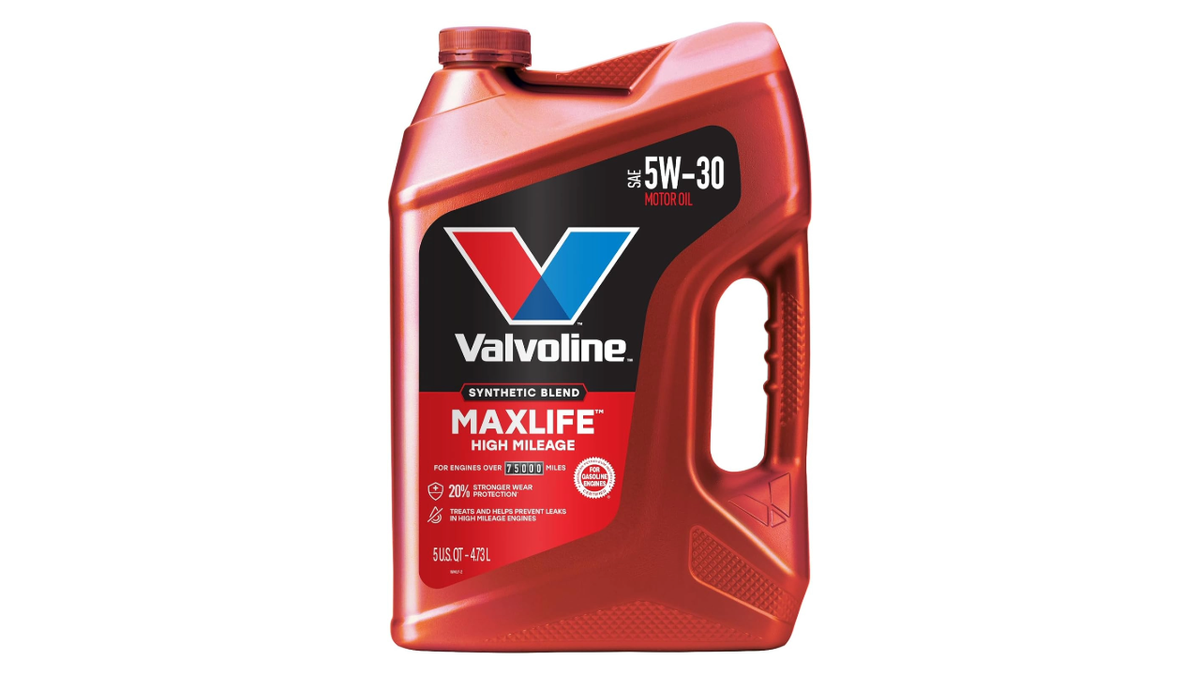This high-mileage formula helps fight leaks.