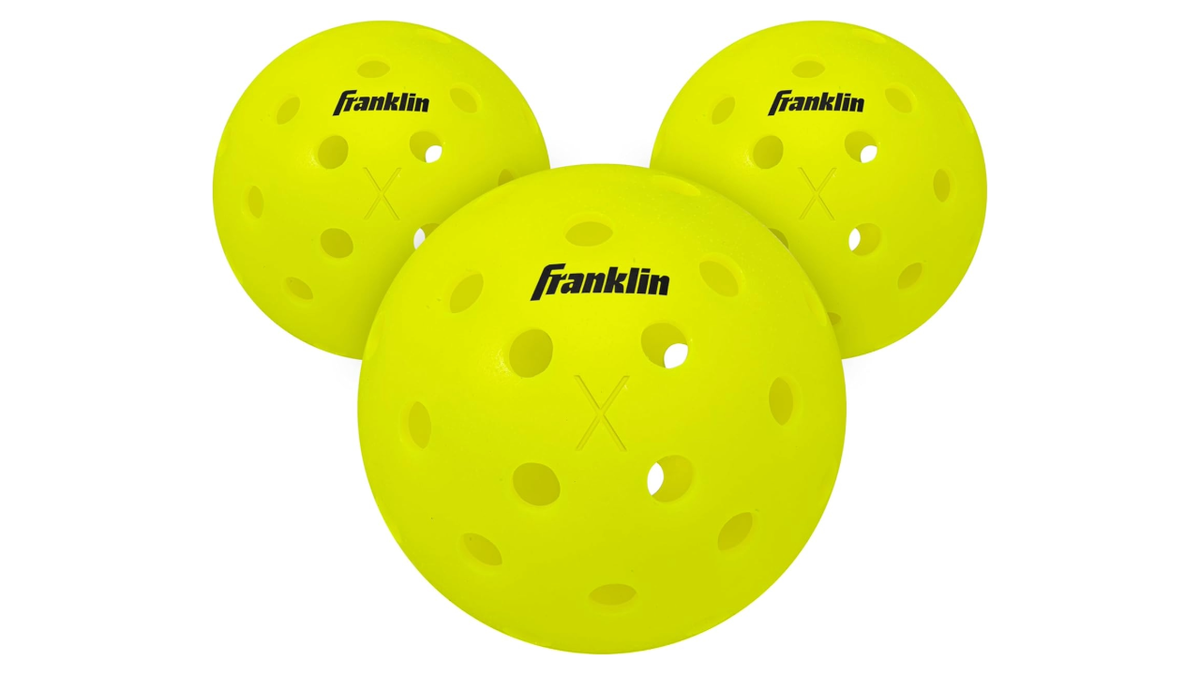 Get a 3-pack of pickleballs approved for tournament play.