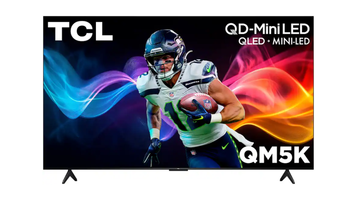 This TCL TV has Google TV built in.