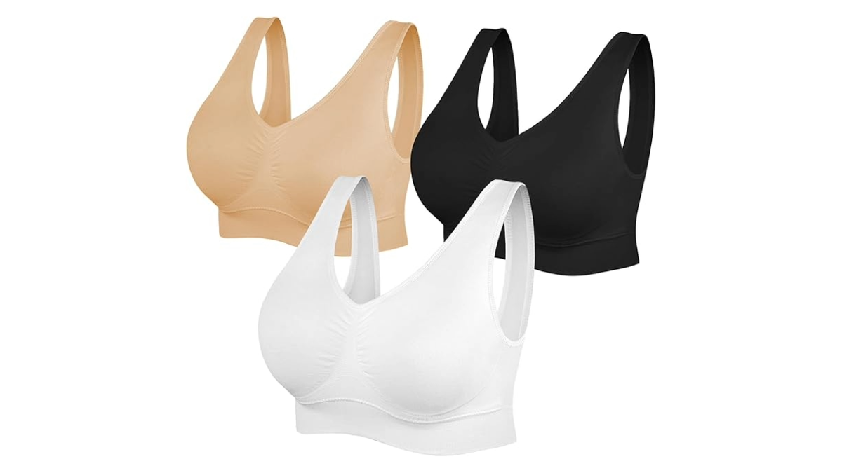 These bras come out to less than $7 each.