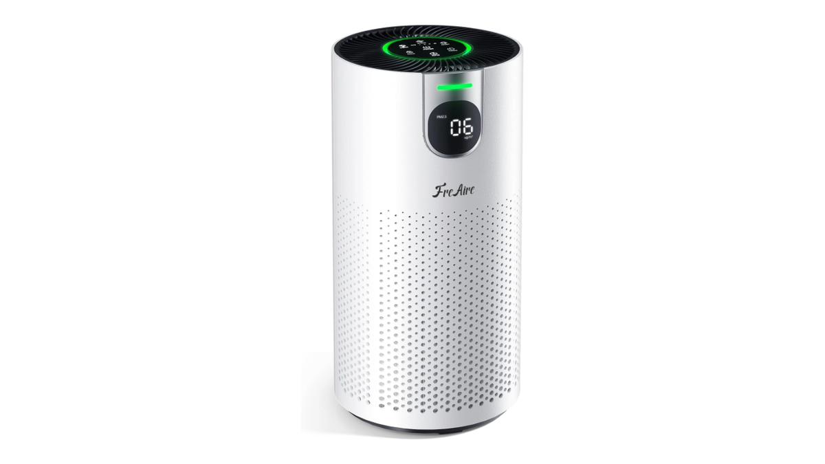 A 20-decibel sleep mode makes it perfect to place in the bedroom.