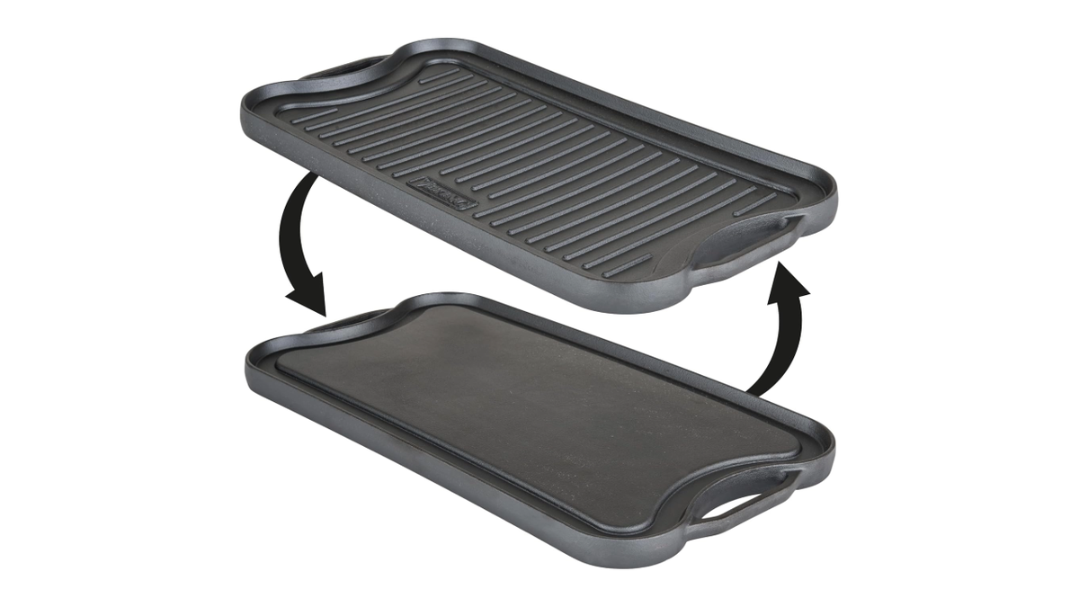 Get dual-sided cooking capabilities for the price of one.