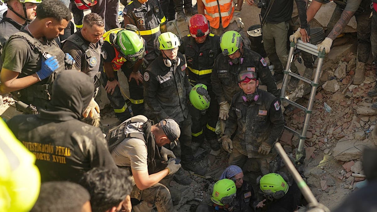 us firefighters venezuela rescue