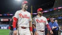 Bryce Harper hits for cycle, Kyle Schwarber blasts three homers in Phillies blowout win over Mets