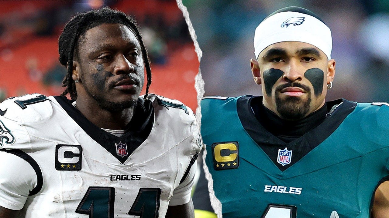 AJ Brown says he and Eagles quarterback Jalen Hurts grew apart before trade to Patriots