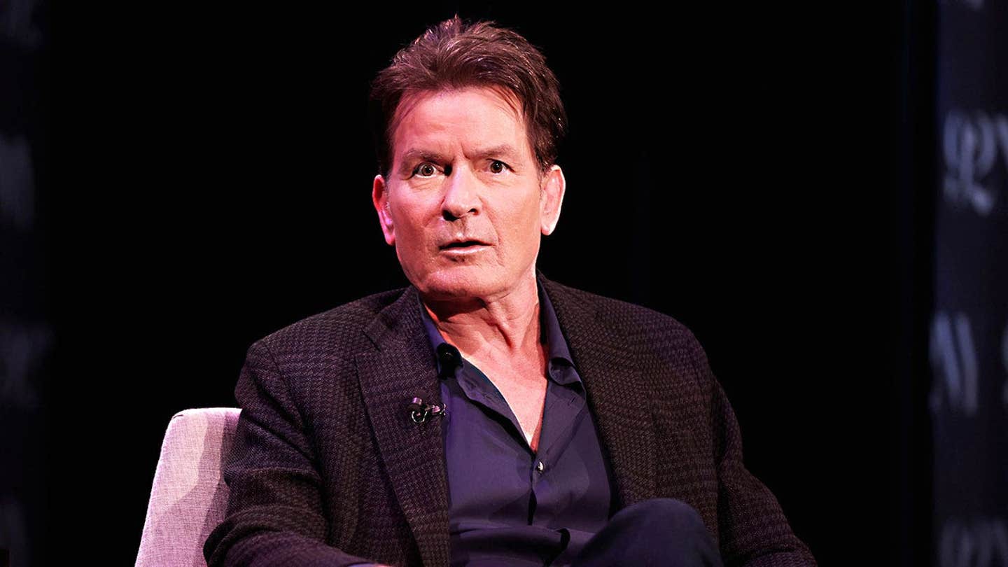 Charlie Sheen Exposes Bizarre Flex 