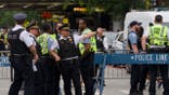 Chicago police were seen patrolling a pride event in the city
