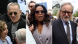 A-list celebrities including Tom Hanks, Oprah Winfrey and Steven Spielberg arrive at Obama's Presidential Center