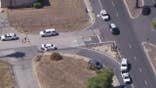 The scene near March Air Reserve Base