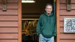 Dan Sullivan posing for a photo in Petersburg, Alaska.