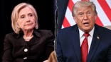 Hillary Clinton and Donald Trump side by side in photo illustration