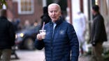 joe biden with milkshake on nantucket