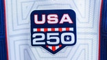 Real Salt Lake uniform patch commemorating USA 250