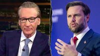 Bill Maher tells JD Vance his vote is "in play" for Republicans, citing Democrats' stance on Israel, capitalism, and prisons on "Real Time."