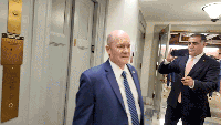 Democratic senators repeatedly declined to say whether they still support Maine Senate candidate Graham Platner amid leaked explicit sexual messages.