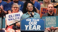 Darializa Avila Chevalier walked out of a radio interview after being pressed about controversial social media posts in her NY primary race.