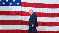 Trump visits Senate GOP to push the SAVE America Act as Republicans struggle with unity ahead of the midterm elections.
