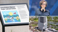 The Obama Presidential Center features a permanent land acknowledgment display near the museum tower, sparking debate given the site's history.