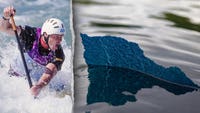 Former Olympic canoeist David Hearn, charged in Reflecting Pool vandalism, has ties to ActBlue and donated to Barack Obama's campaigns, records show.