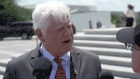 Rep. John Larson, D-Conn., clashes with reporter over whether socialist candidates winning New York primaries could threaten Hakeem Jeffries' speakership bid.