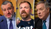 Republican senators denounce Maine Democratic Senate candidate Graham Platner over Nazi tattoo and scandal allegations ahead of Tuesday's primary.