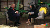 Trump abruptly ended his "Meet the Press" interview with Kristen Welker in Wisconsin after heated exchanges over election fraud claims and Jan. 6.