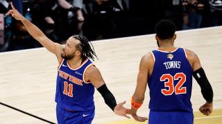 Knicks survive to take 2-0 NBA Finals lead after Jalen Brunson's clutch shot sinks Spurs