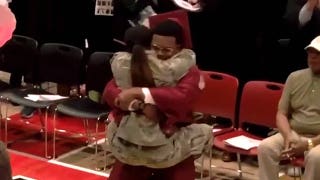 Military sister surprises graduating brother by delivering his diploma after overseas deployment