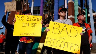 San Francisco Giants fans protest and shame Christian pitchers for Bible verses on Pride Night caps