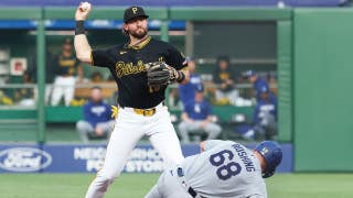 Dodgers catcher Dalton Rushing executes a slide so illegal it would've made the 1980s proud