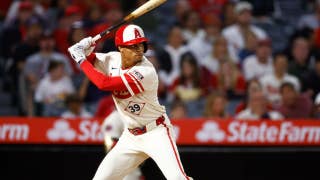 Former Angels outfielder Jordyn Adams signs with SMU to play college football for the first time at age 26