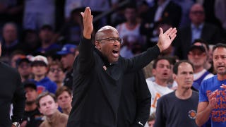 Knicks coach Mike Brown rips officiating after free throw discrepancy in Game 3 loss to Spurs