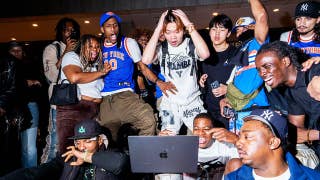 Knicks fans at JFK Airport go wild as New York completes largest comeback in NBA Finals history
