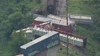 Hazmat crews rush to Pennsylvania train derailment as residents told to shelter in place