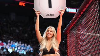 UFC Octagon Girls get covered in red, white and blue ahead of Freedom 250 at the White House