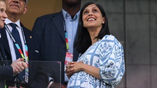 Second Lady Usha Vance joins celebrity-filled crowd for Team USA's group-stage finale in LA