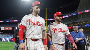 Bryce Harper hits for the cycle on a night Philly pounded New York 15-3 - Fox News