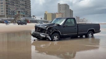 Florida woman drove into ocean after fatally striking toll taker, got stuck - Fox News