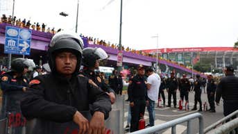 Shakira performs inside while violence erupts yards from stadium during FIFA ceremony - Fox News