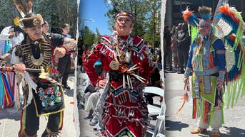 Native dancers perform at Obama Center after mockery over 'stolen land' remarks - Fox News