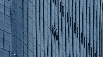 Video shows gaping hole after small plane crashes into towering skyscraper - Fox News