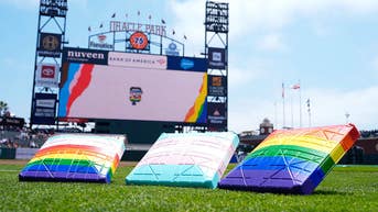 Giants set new bar for virtue-signaling with 10 gay couples kissing in pregame ceremony - Fox News