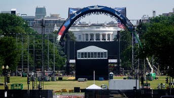 Lawsuit calls 85-foot steel 'claw' on South Lawn illegal as UFC fight hangs in balance - Fox News
