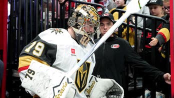 Vegas Golden Knights goalie Carter Hart says Hurricanes fans' 'no means no' chants are 'just noise'